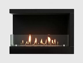 Встроенный биокамин Lux Fire Угловой 690 S