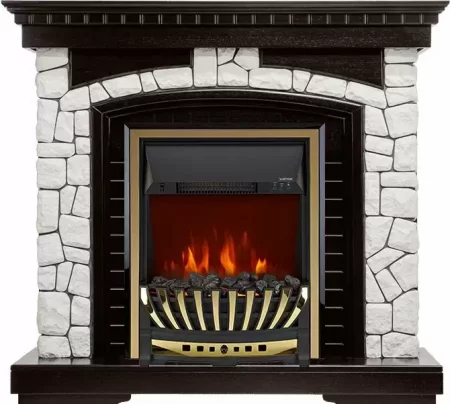 Каминокомплект Royal Flame Glasgow с очагом Aspen Brass