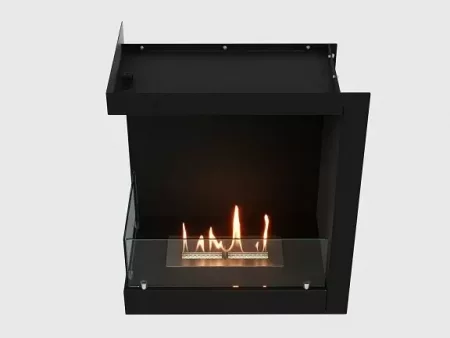 Встроенный биокамин Lux Fire Угловой 555 М