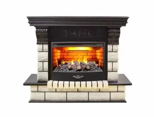 Каминокомплект RealFlame Gracia 24/25.5 AO с очагом 3D Firestar 25.5