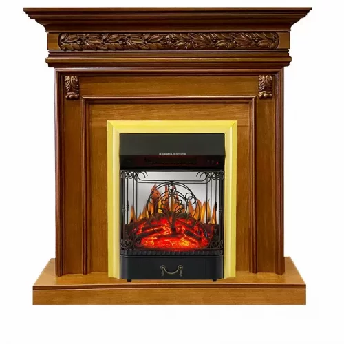 Каминокомплект Royal Flame Valletta c очагом Majestic FX M Brass