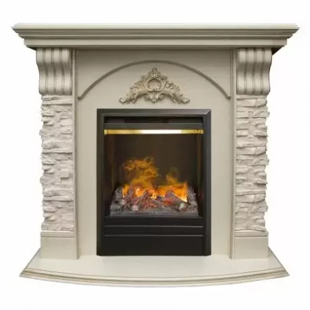 Каминокомплект RealFlame Athena STD/EUG WT с очагом 3D Olympic