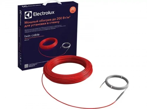Комплект теплого пола Electrolux ETC 2-17-400 Twin Cable