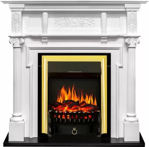 Каминокомплект Royal Flame Oxford c очагом Fobos FX Brass