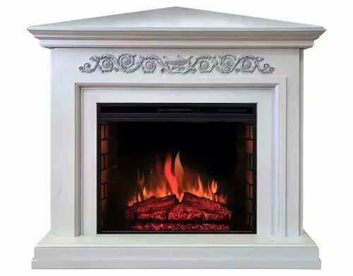 Каминокомплект RealFlame Leticia corner 26 WT с очагом Epsilon 26 S IR