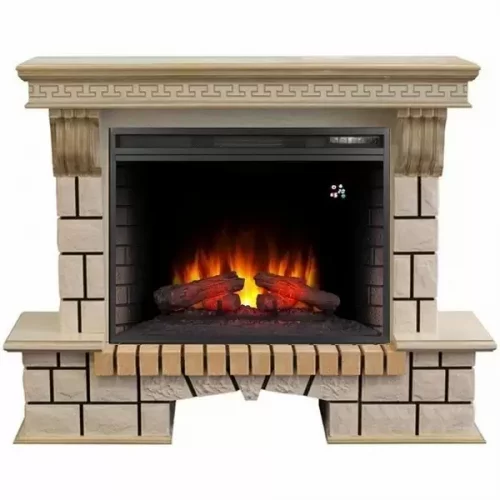 Каминокомплект RealFlame Stone new 26 WTG с очагом Epsilon 26 S IR
