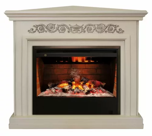 Каминокомплект RealFlame Leticia Corner с очагом 3D Helios 26