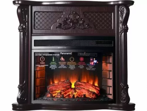 Каминокомплект Interflame Tower под очаг Panoramic 06 33 LED FX QZ