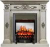 Каминокомплект Royal Flame Derby old silver с очагом Fobos FX M Black