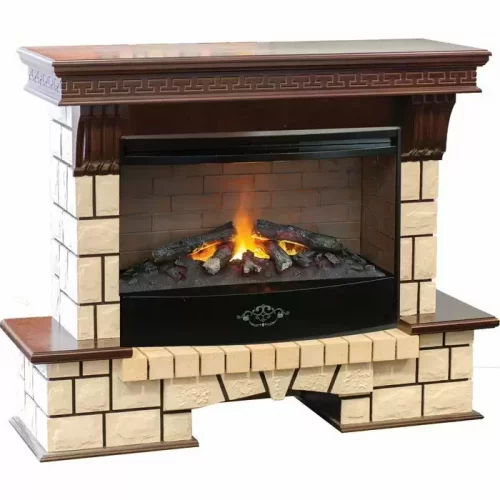 Каминокомплект RealFlame Stone new 33 AO (DN) 3D Firestar 33