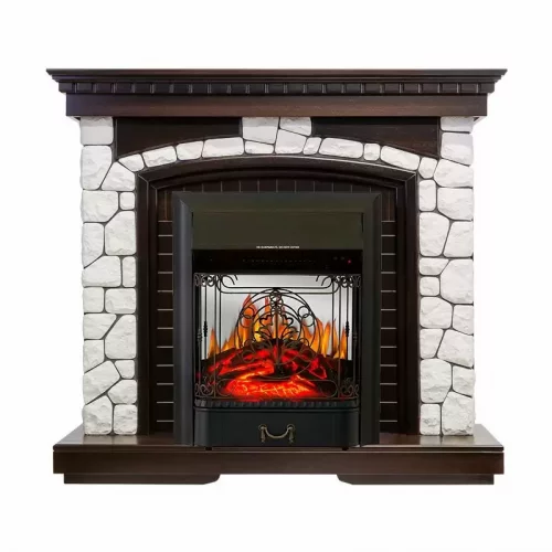 Каминокомплект Royal Flame Glasgow с очагом Majestic FX M Black