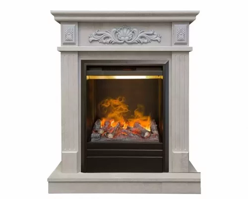 Каминокомплект RealFlame Adelaida STD/EUG WT с очагом 3D Olympic