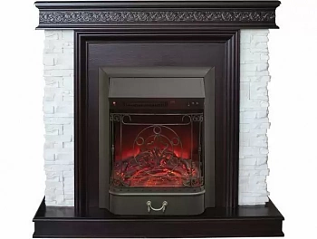 Каминокомплект RealFlame Donna с очагом Majestic Lux Black S