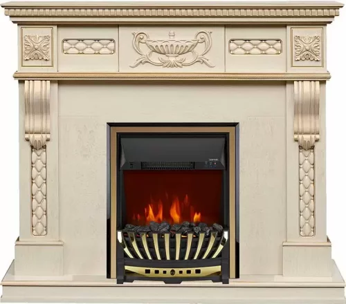 Каминокомплект Royal Flame Corsica c очагом Aspen Brass