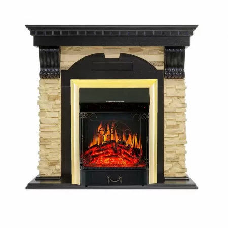 Каминокомплект Royal Flame Dublin с очагом Majestic FX Brass