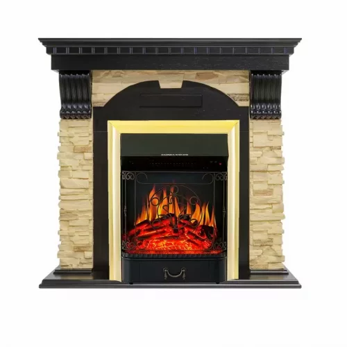 Каминокомплект Royal Flame Dublin с очагом Majestic FX Brass