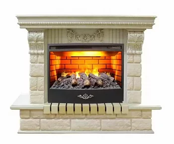 Каминокомплект RealFlame Gracia 24/25.5 WT с очагом 3D Firestar 25.5