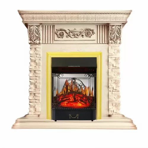 Каминокомплект Royal Flame Luxemburg с очагом Majestic FX M Brass