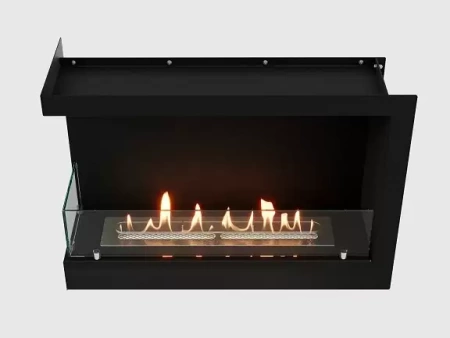 Встроенный биокамин Lux Fire Угловой 690 S