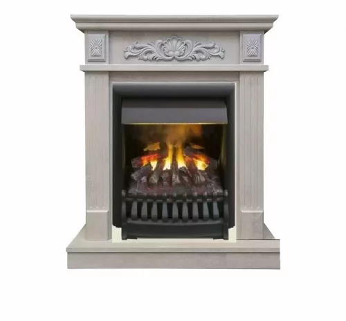 Каминокомплект RealFlame Adelaida STD/EUG WT с очагом 3D Oregan