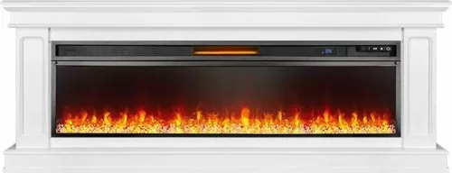 Каминокомплект Royal Flame Geneva 60 белый с очагом Vision 60 LED