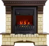 Каминокомплект Royal Flame Pierre Luxe шампань с очагом Aspen Black