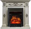 Каминокомплект Royal Flame Derby old silver с очагом Majestic FX Black