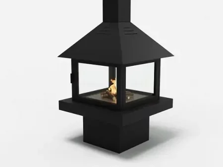 Островной биокамин Good Fire Куб 850