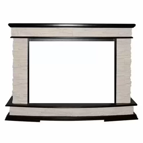 Портал Interflame Памир сланец темный дуб под очаг Panoramic 33W LED FX
