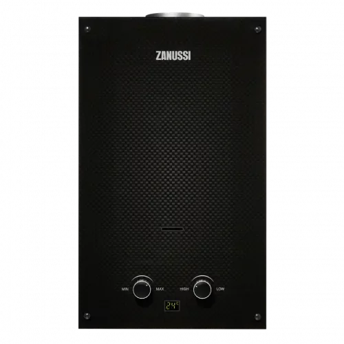 Газовый проточный водонагреватель Zanussi GWH 10 Fonte Glass Carbon