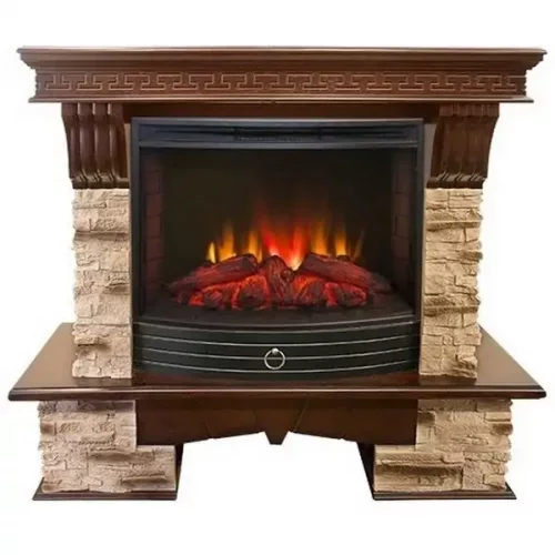 Каминокомплект RealFlame Rockland 25/25,5 с очагом Evrika 25,5 LED