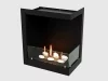 Встроенный биокамин Lux Fire Угловой 555 М