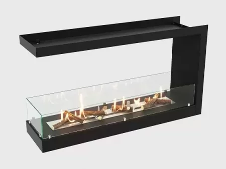 Встроенный биокамин Lux Fire Торцевой 1155 М ВБКТ-1155M