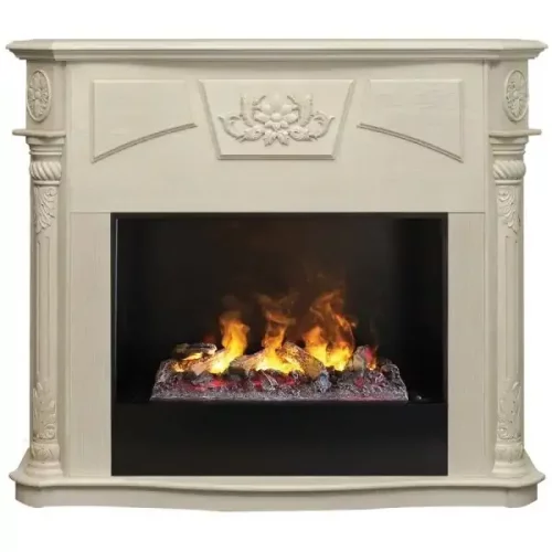 Каминокомплект RealFlame Sofie 26 WT с очагом 3D Cassette 630 + Black вставка