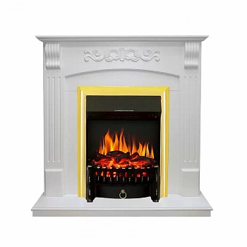 Каминокомплект Royal Flame Sorrento c очагом Fobos FX Brass