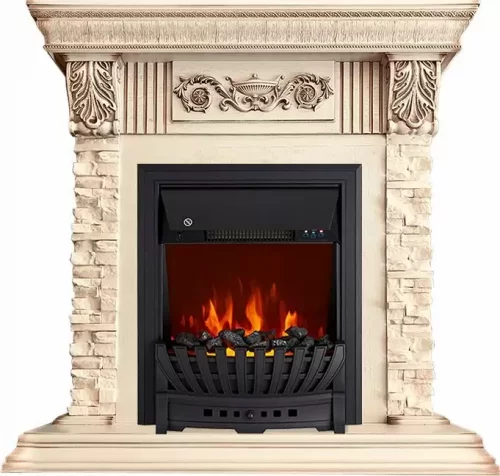Каминокомплект Royal Flame Luxemburg с очагом Aspen Black