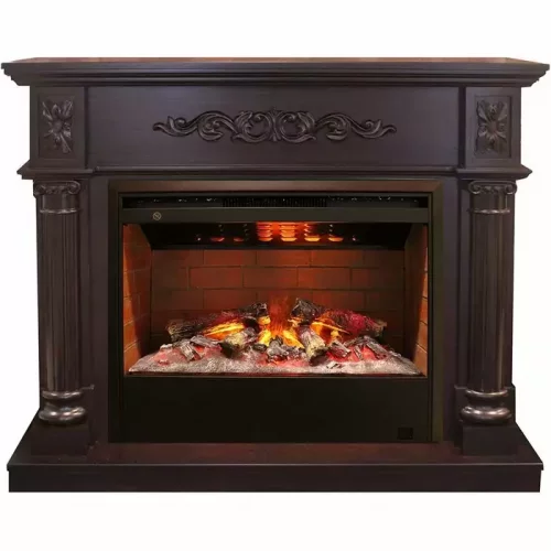 Каминокомплект RealFlame Silvia 26 AO с очагом 3D Helios 26