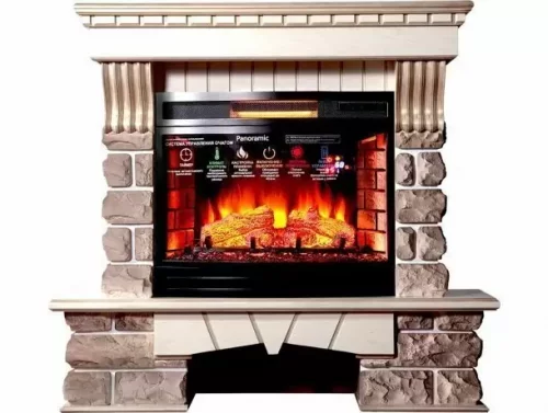 Каминокомплект Interflame Exter Kavkaz под очаг Panoramic 06 25 LED FX