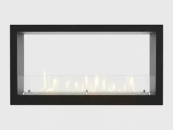 Встроенный биокамин Lux Fire Сквозной 1210 М ВБКС-1210М