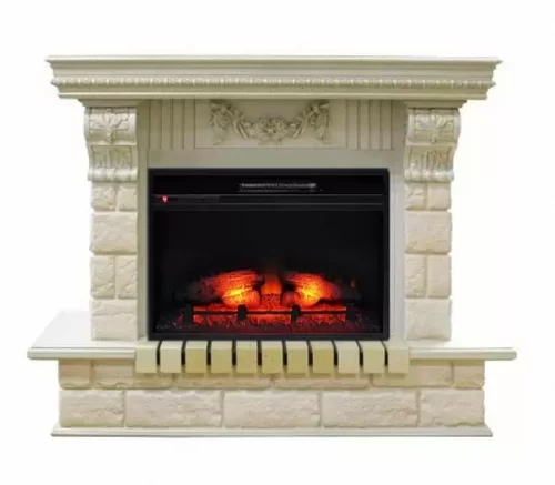Каминокомплект RealFlame Gracia 25'5/24 WT с очагом Eridan 24