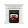 Каминокомплект Royal Flame Derby белый дуб с очагом Majestic FX M Black
