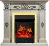 Каминокомплект Royal Flame Derby old silver с очагом Majestic FX Brass