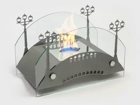 Настольный биокамин Lux Fire Пушкинский мост M