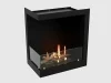 Встроенный биокамин Lux Fire Угловой 555 М