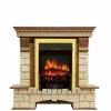 Каминокомплект Royal Flame Pierre Luxe шампань с очагом Fobos FX Brass