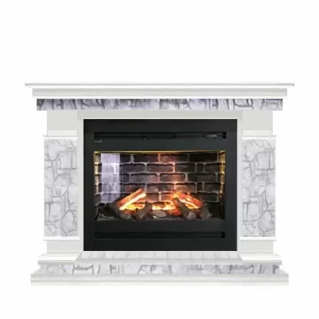 Каминокомплект Glenrich Лорд Rumba 3D Старый город