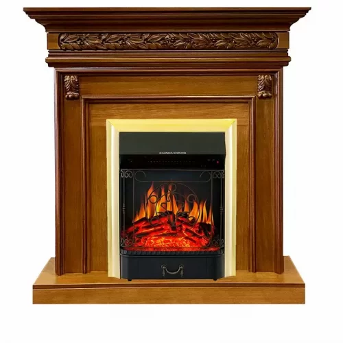 Каминокомплект Royal Flame Valletta c очагом Majestic FX Brass