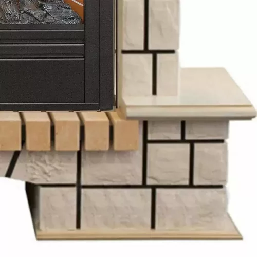 Каминокомплект RealFlame Stone new 26/HL WTG с очагом 3D Novara