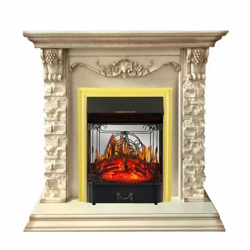 Каминокомплект Royal Flame Adriana с очагом Majestic FX M Brass
