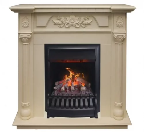 Каминокомплект RealFlame Dacota STD/EUG WT с очагом 3D Oregan